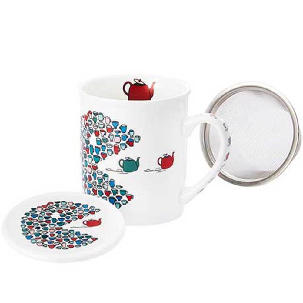 Taza Con Filtro Y Tapa Pac-man - 250ml_0