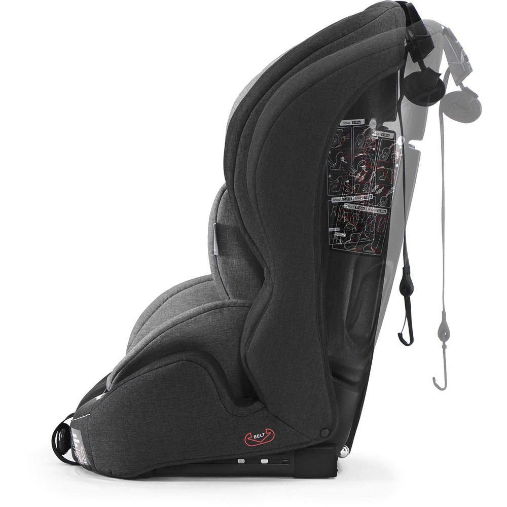 Silla de coche Safety Fix gris/negro con ISOFIX KinderKraft