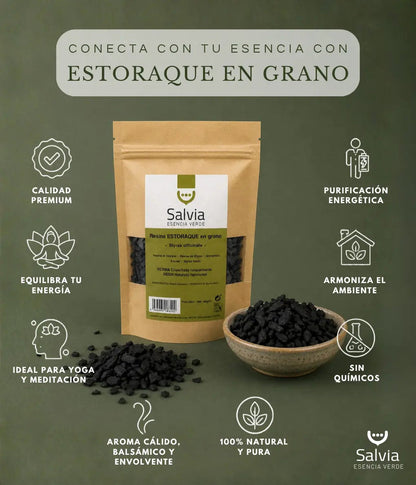 Salvia - Resina Dammar En Grano, Granel | 50g_2