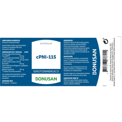 cPNI - 11S Bonusan 60 cápsulas