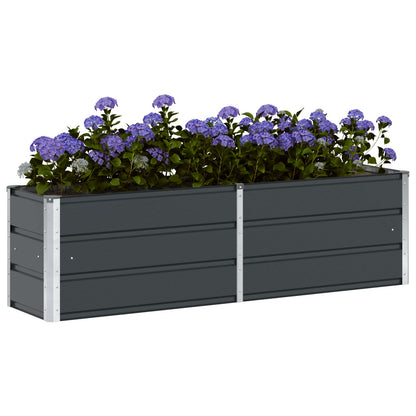 Jardinera Antracita 160 X 40 X 45 Cm Acero_2