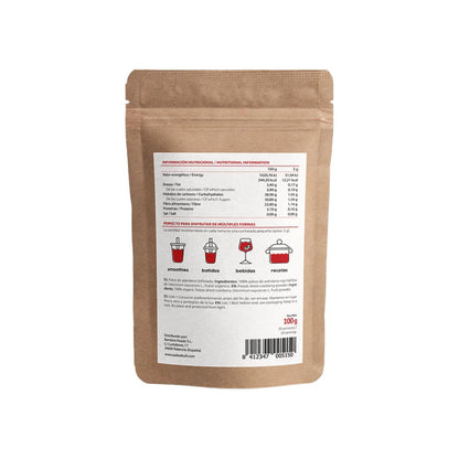 Arándono rojo en polvo Paleobull 100 g