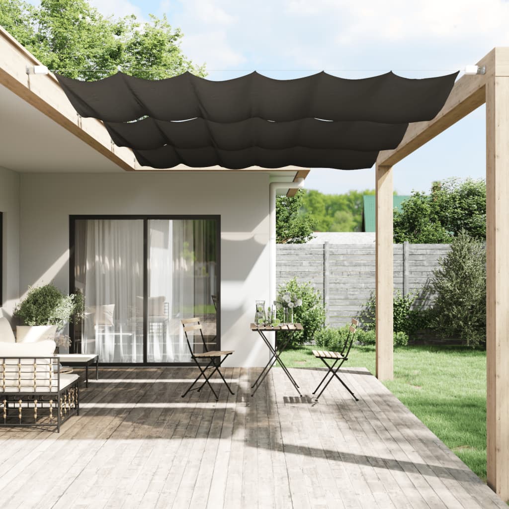 Toldo Vertical Gris Antracita 140x270 Cm Tela Oxford_1