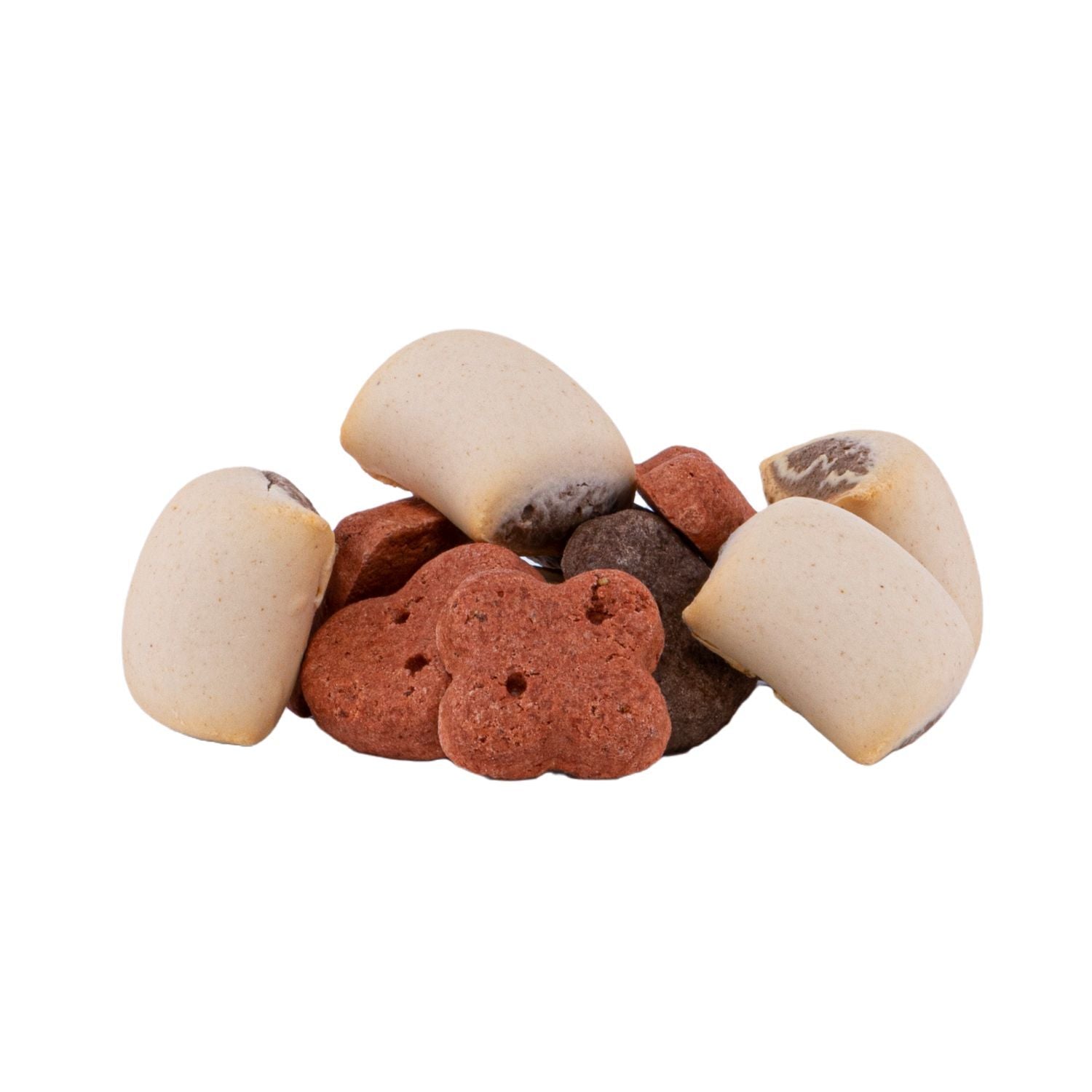 Snack Galleta Para Perro En Formas Variadas Wuapu Biscuits Training Mix, Envase De 500 Gr_0