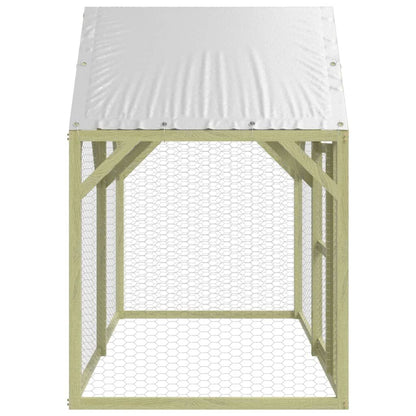 Vidaxl Gallinero Madera Maciza De Pino Impregnada 200x100x150 Cm_3