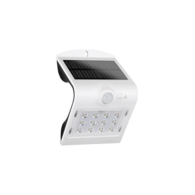 Elbat Aplique Led Solar - 1.5w - 220lm - Doble Iluminacion - Blanco_0