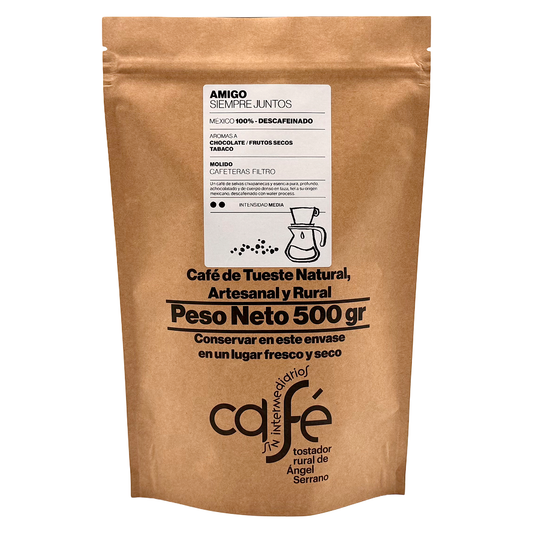 Cafe Sin Intermediarios Café Descafeinado Amigo Molido Filtro 500 G_0