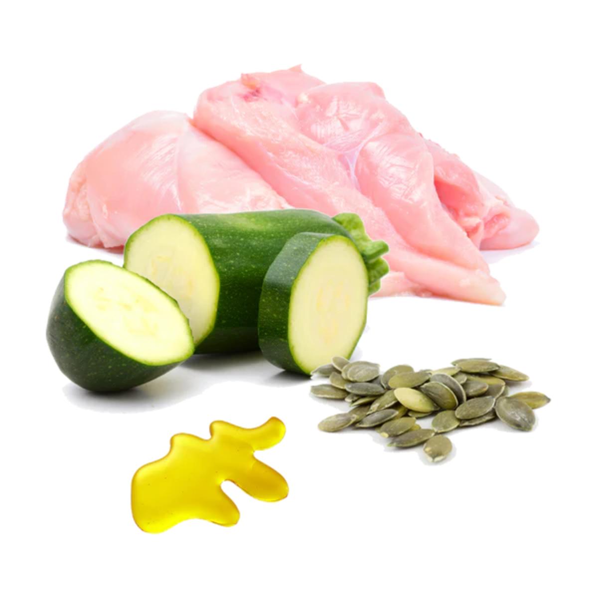 Comida húmeda Barf gatos Caza del día (Conejo) Puromenu 100 g