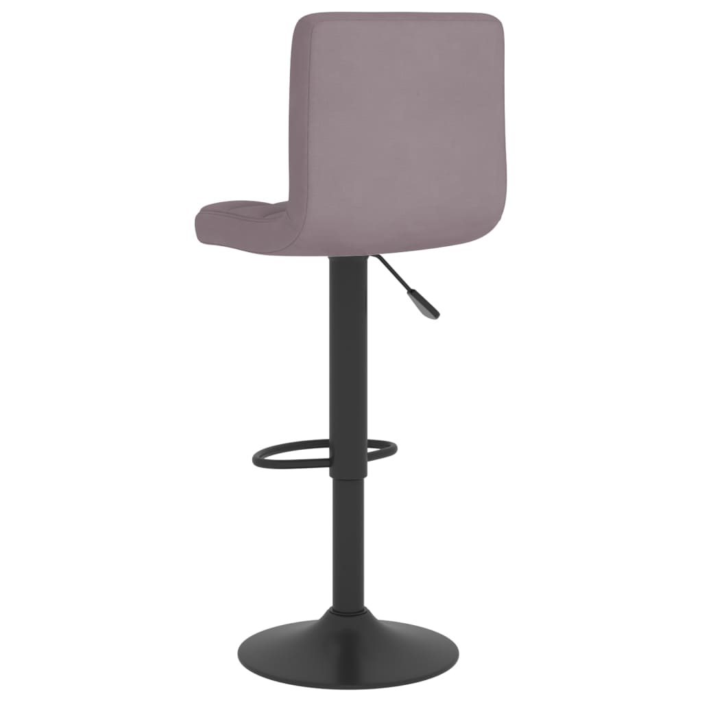Taburete De Cocina De Tela Gris Taupé_3