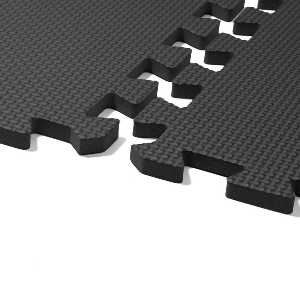 Tatami Puzzle 1cm 60x60cm – Pack 4 Uds (t60-4) Negro Jowy_2
