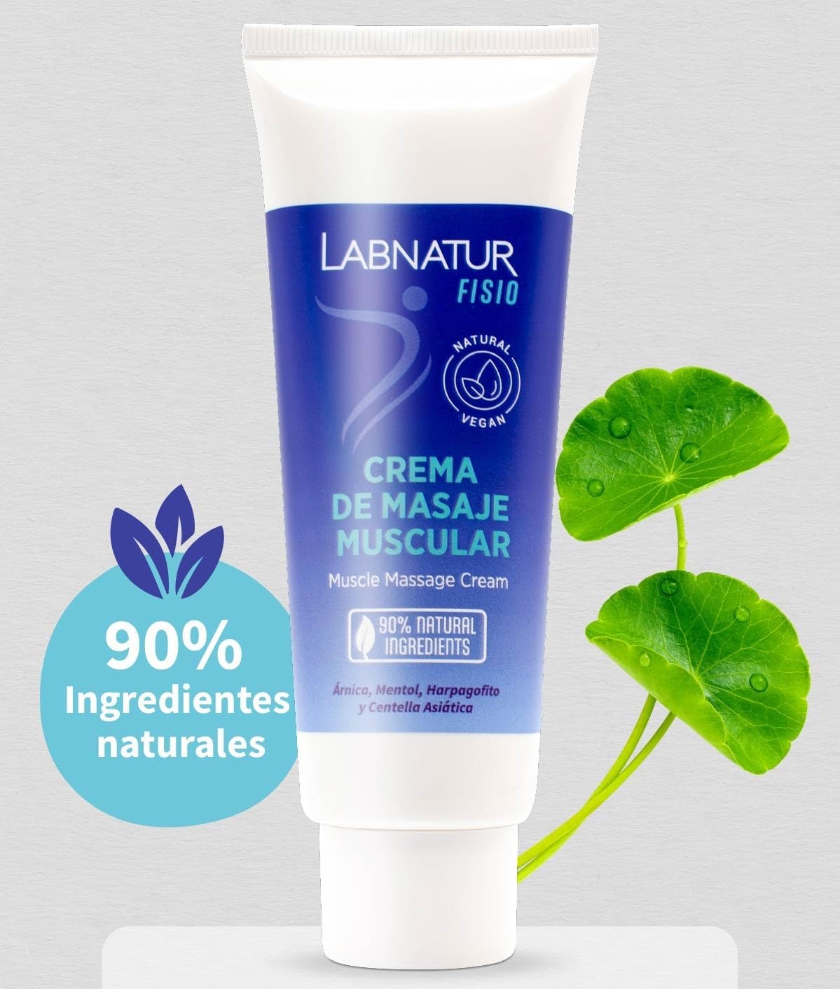 Labnatur Fisio Crema de Masaje Muscular 125 ml | Preparación y Recuperación de Músculos y Ligamentos | NATURAL_3