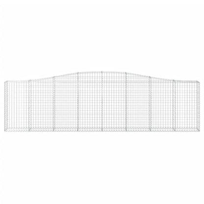 Cestas De Gaviones 20 Uds Forma De Arco Hierro 400x30x100/120cm_3