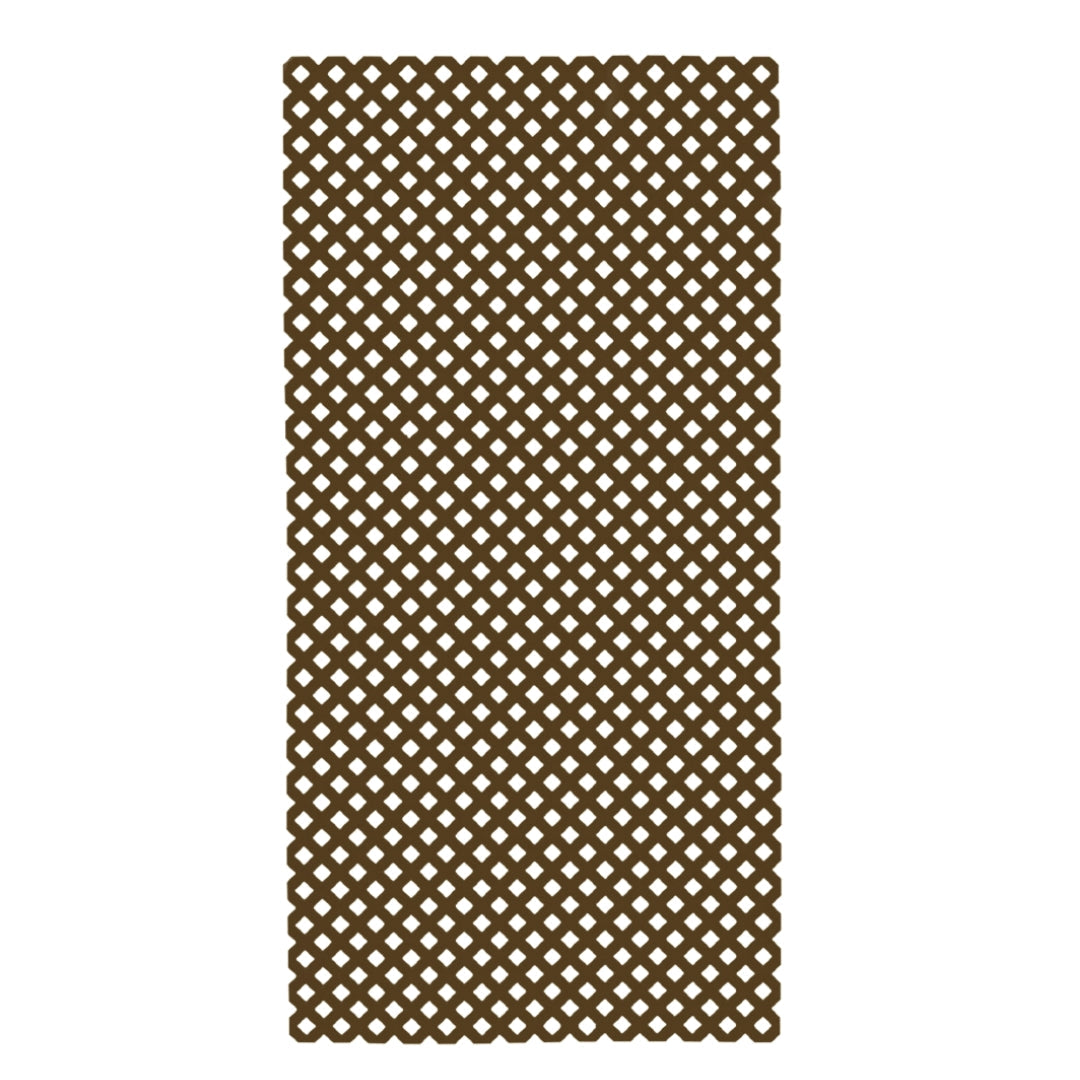 Celosia Pvc 18 Mm 1x2 Marron Nortene_0