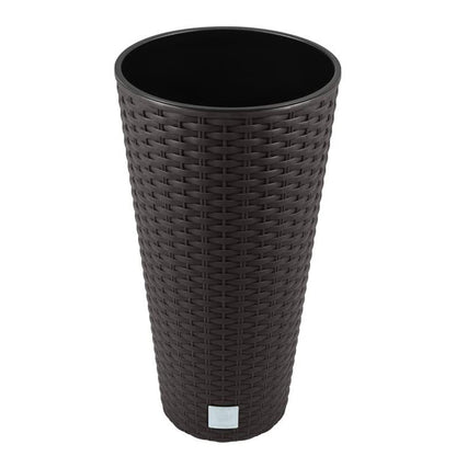 Maceta Rato De 64 Litros Con Inserto 40 X 40 X 76,3 Cm En Color Ocre Oscuro_0