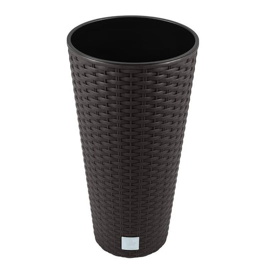 Maceta Rato De 64 Litros Con Inserto 40 X 40 X 76,3 Cm En Color Ocre Oscuro_0