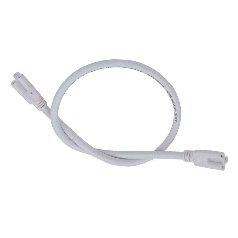 Cable Con Conector (x2) Para Tubos T5 / T8, 100cm_1