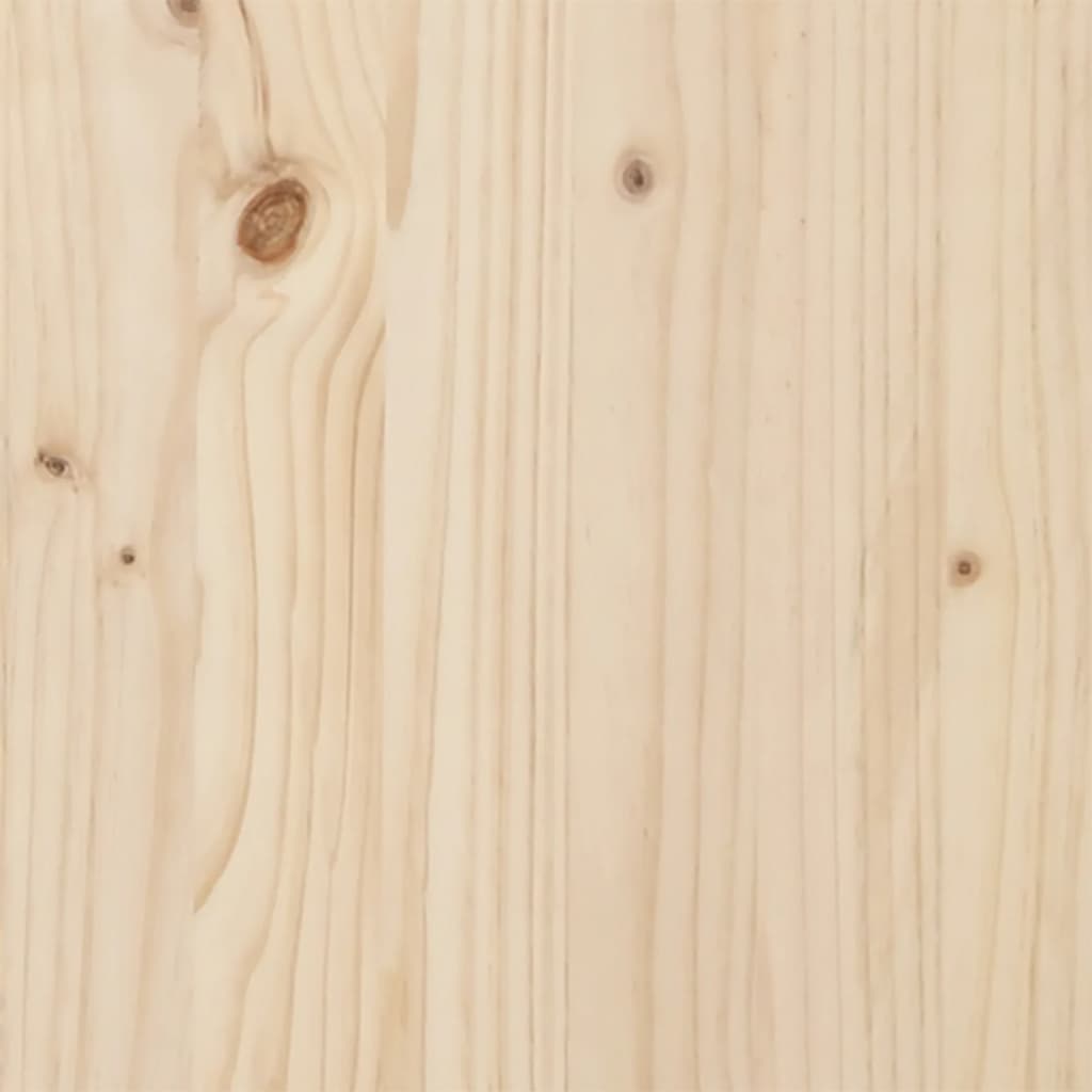 Tumbonas De Madera Maciza De Pino 2 Unidades 205x60x31,5 Cm / Vetonek_3
