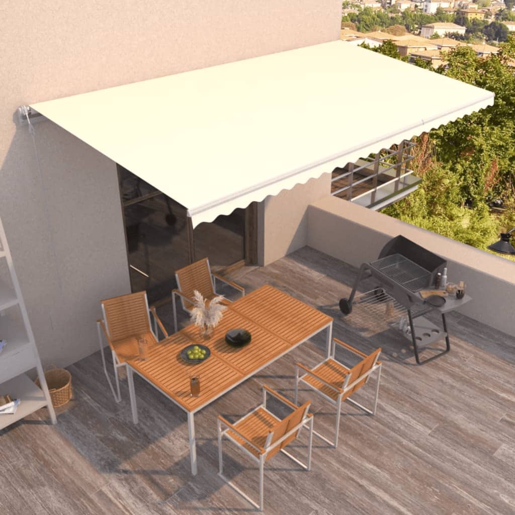 Toldo Retráctil Automático Crema 600x350 Cm_1