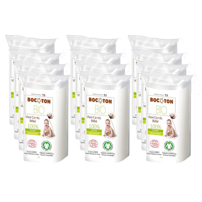 Pack 12x Algodón bebé Maxi Bocoton 60 uds