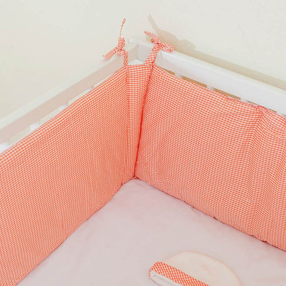 Barrera De Cuna En Algodón Bio Blanco