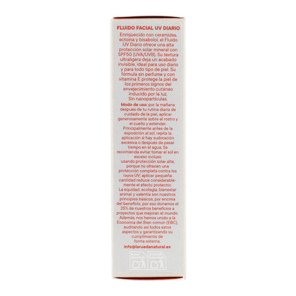 Fluido facial de uso diario UV SPF50 I+M 30 ml