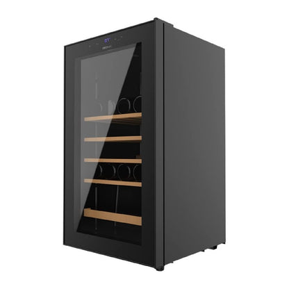 Vinoteca 36 Botellas Bolero Grandsommelier 36000 Black. 95 Litros, Temperatura Regulable, Sistema Compresor De Enfriamiento, Panel De Control Táctil_0