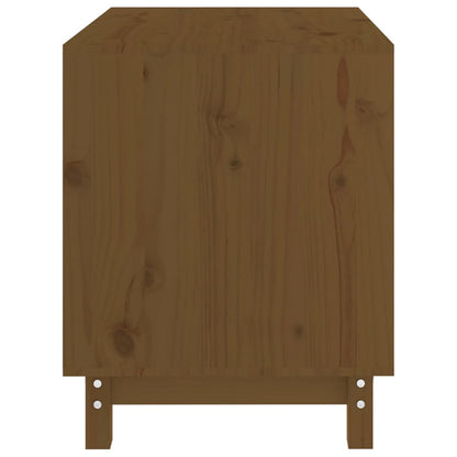 Cama Para Perros Madera Maciza Pino Marrón Miel 70x50x62 Cm / Vetonek_3