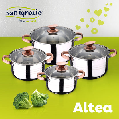 Set Bateria 8 Piezas Sip + Set 3 Sartenes Sip Moma 20/24/28_4