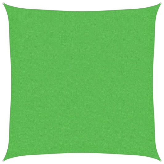 Vidaxl Toldo De Vela Hdpe Verde Claro 160 G/m² 2x2 M_0