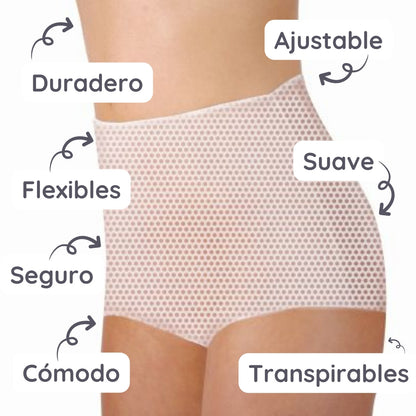 Braguitas Cullote Postparto Uso Multiple Xl 2u._2
