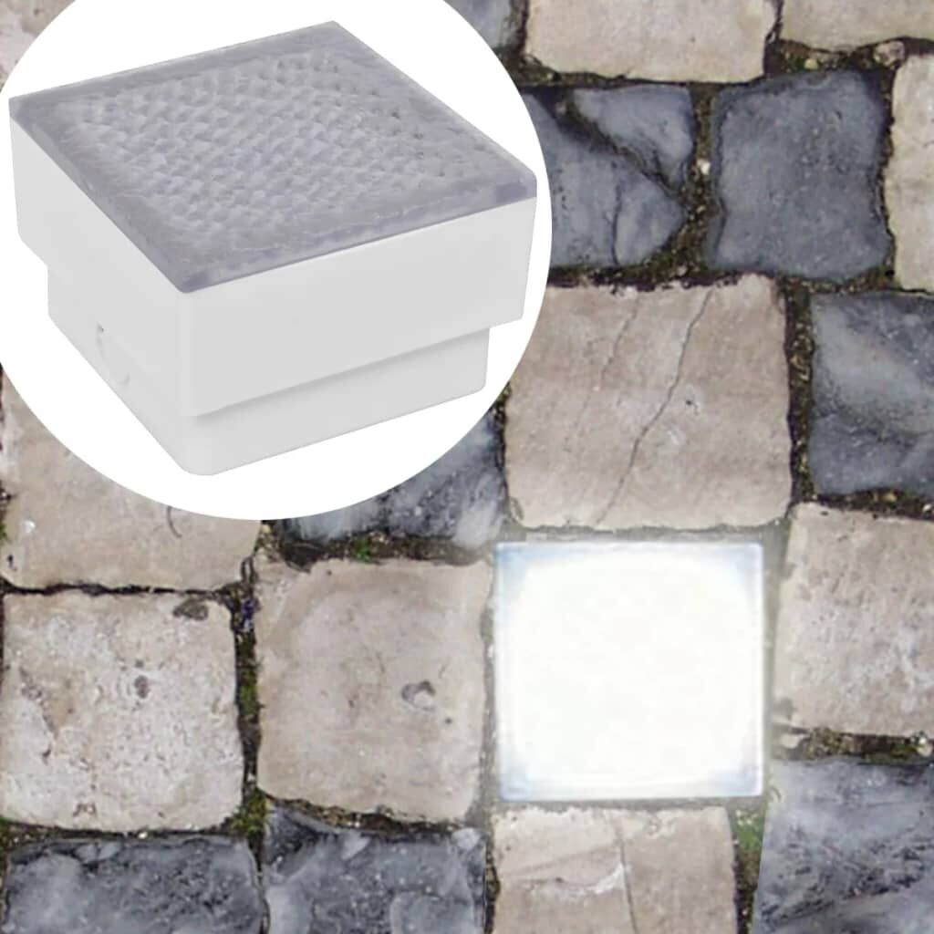Vidaxl Focos Empotrables Led 12 Uds 100x100x68 Mm_1