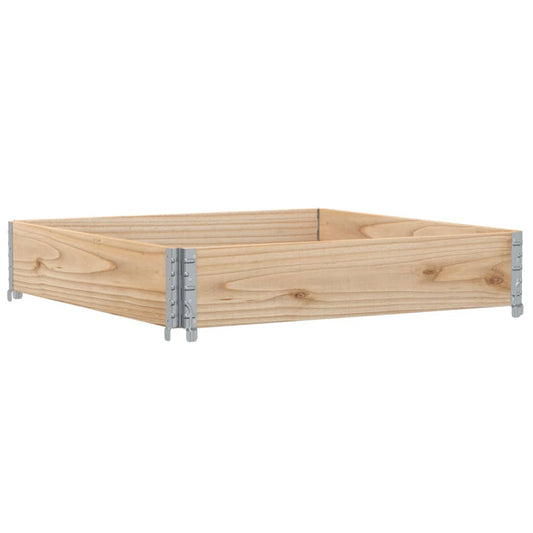 Jardinera De Madera Maciza De Pino 100x100 Cm_0