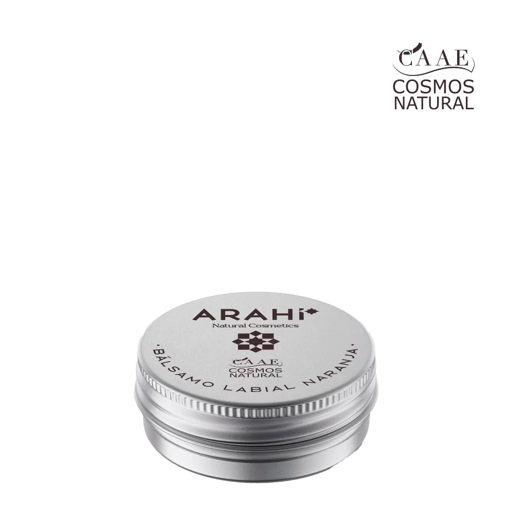 Bálsamo Labial Reparador Con Aroma Natural De Naranja. Nutrición Intensa. Cosmos Natural. Arahí Natural Cosmetics_0