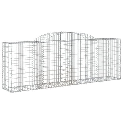 Cestas De Gaviones 30 Uds Forma De Arco Hierro 300x50x100/120cm_2