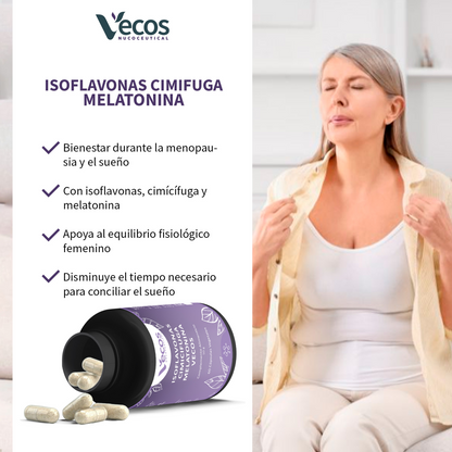 Sebopil Vecos 60 Cápsulas | Para Cuidado De Acné Y Piel Grasa | Zinc, Bardana Y Vitaminas B_3