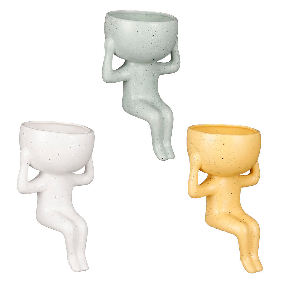 Macetero Hombre 16cm_0