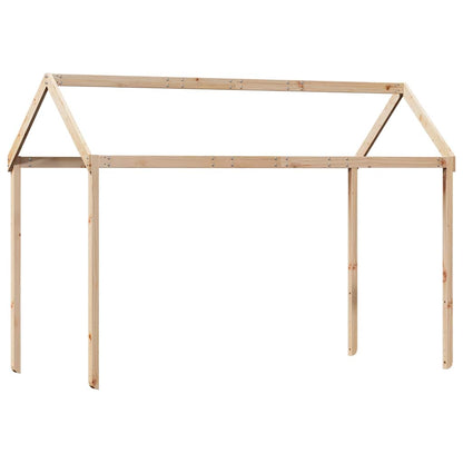 Techo De Cama Infantil Madera Maciza Pino 207x95,5x159 Cm_0