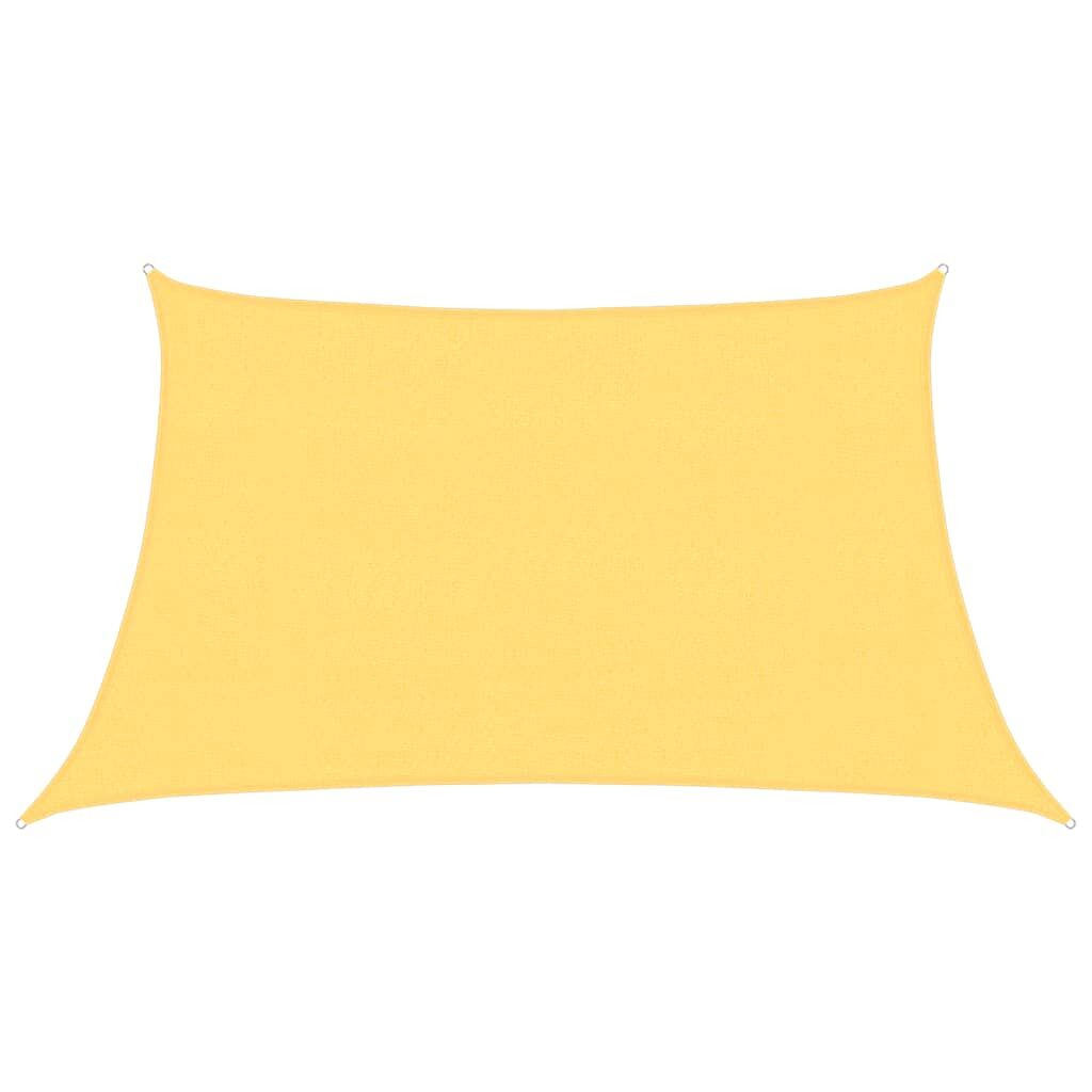 Vidaxl Toldo De Vela Hdpe Beige 160 G/m² 3/4x2 M_0