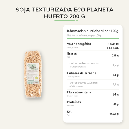 Información nutricional