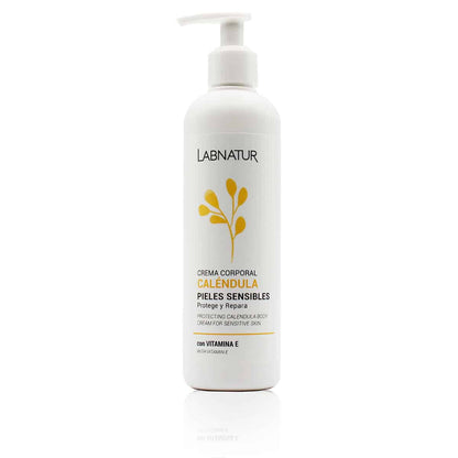 Crema Corporal Caléndula Labnatur 300 ml | Hidratante | Calmante | Piel Sensible_0