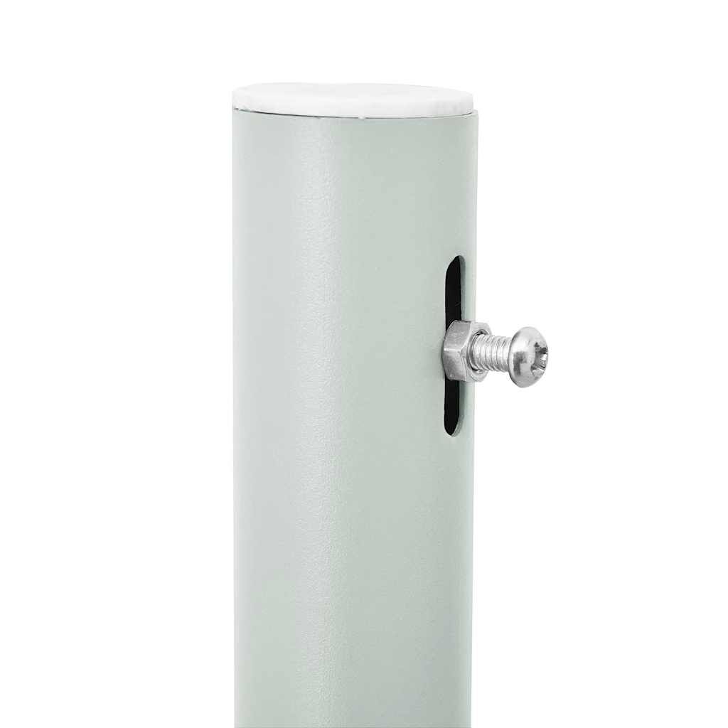 Vidaxl Toldo Lateral Retráctil De Jardín Gris 100x300 Cm_4