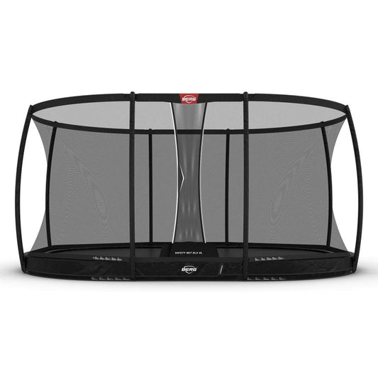 Cama Elastica Berg Inground Grand Champion 520 + Red Deluxe Negro Safety Net Deluxe Xl._0