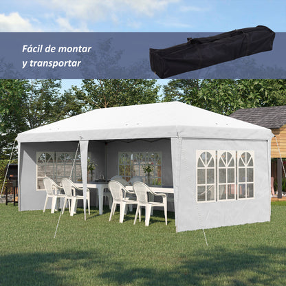 Outsunny Carpa Plegable 6x3 M_3