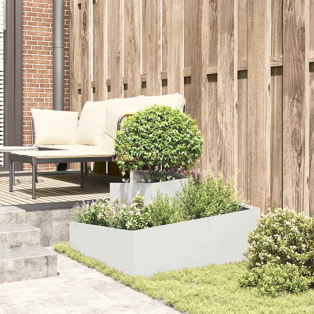 Macetero De Jardín 80 X 80 X 50 Cm Acero Laminado En Frío_3