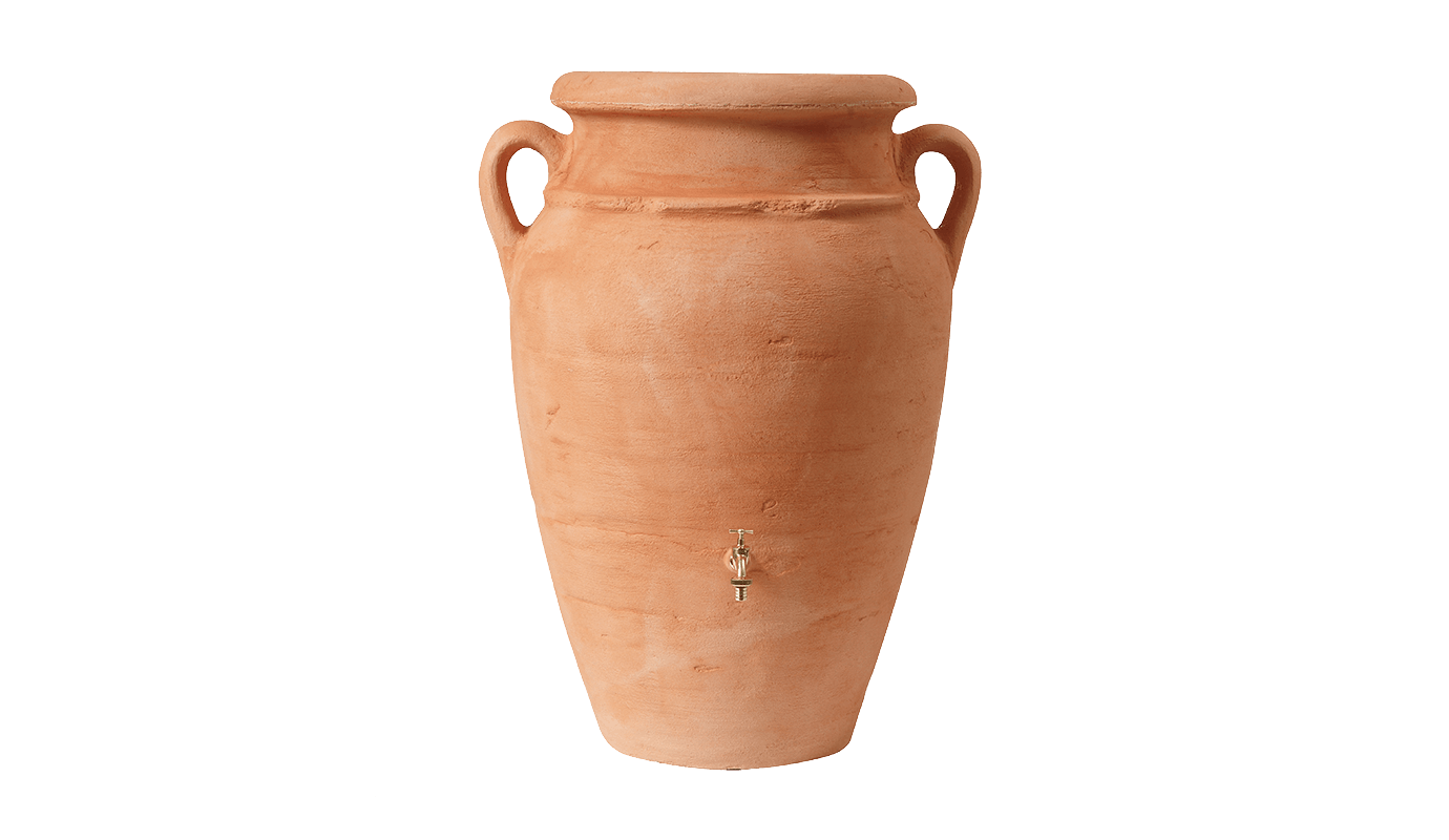 Depósito de agua de lluvia Antique terracota Graf_0