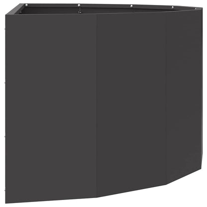 Jardinera Negro 90 X 45 X 35 Cm Acero_5