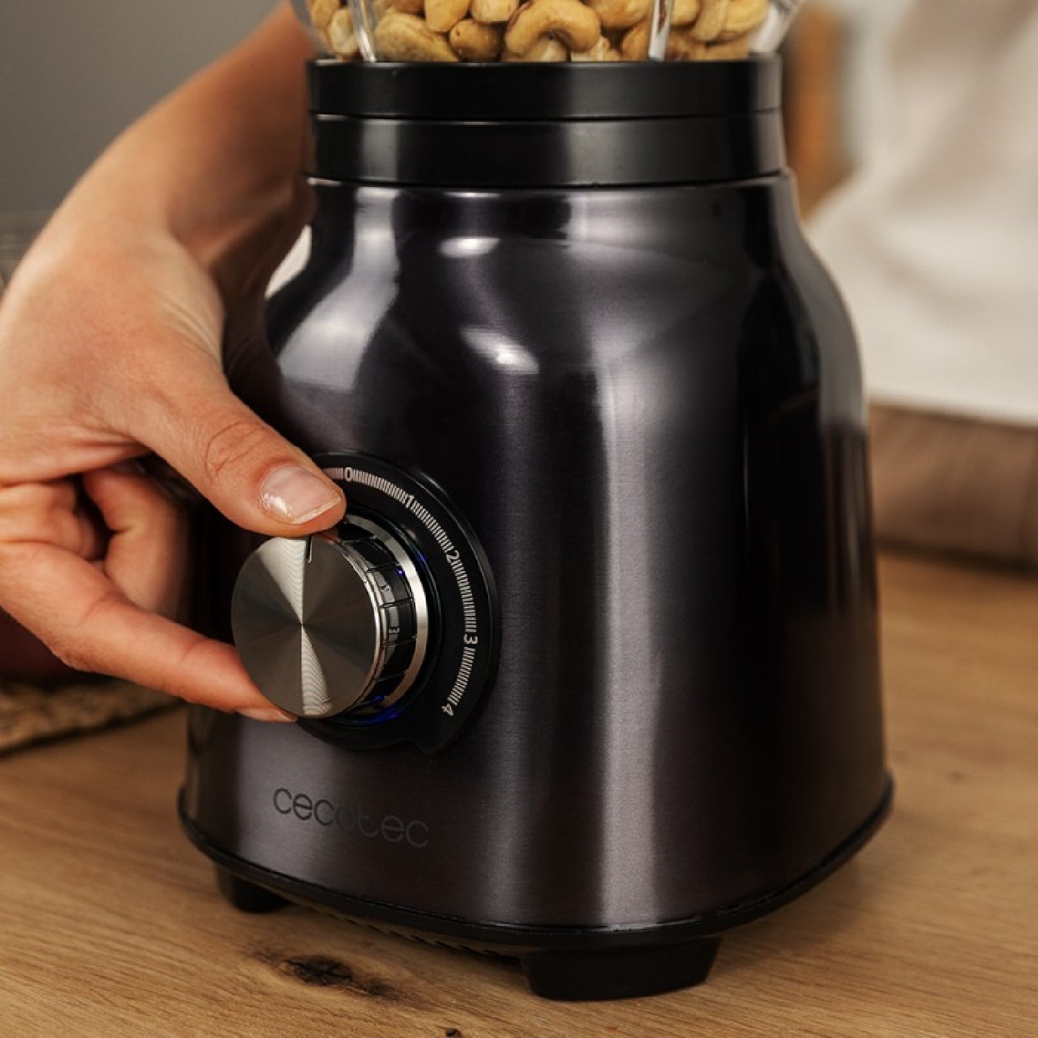 Cecotec Batidora De Vaso Power Black Titanium 1800max Blend It Go_2