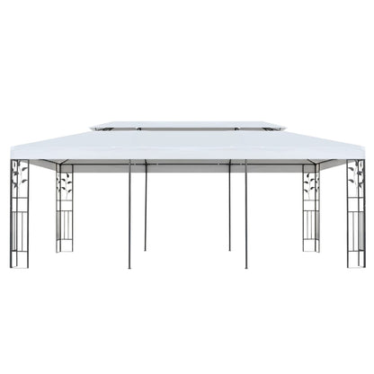 Vidaxl Cenador Blanco 3x6 M_1
