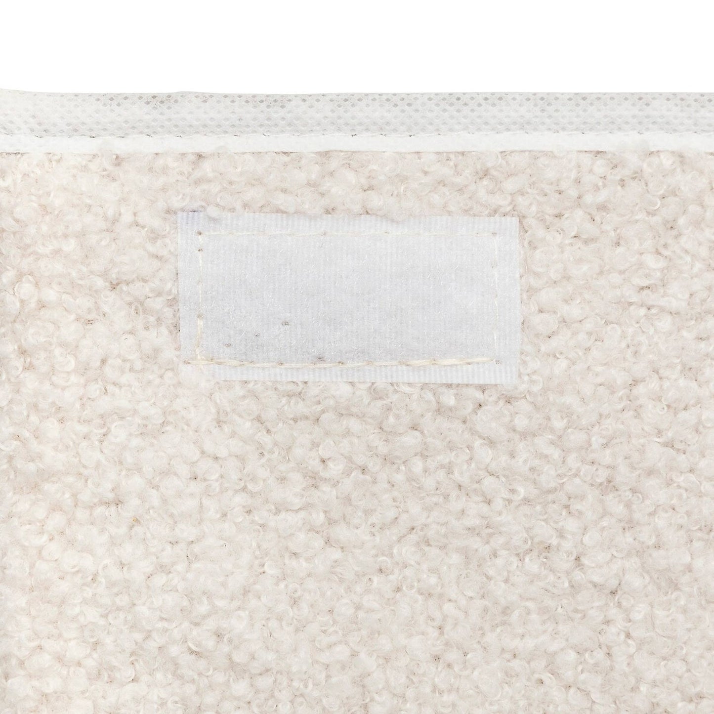 Baúl De Almacenamiento Infantil Yuma Blanco Rizado 36x57cm