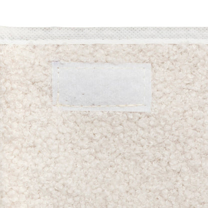 Baúl De Almacenamiento Infantil Yuma Blanco Rizado 36x57cm